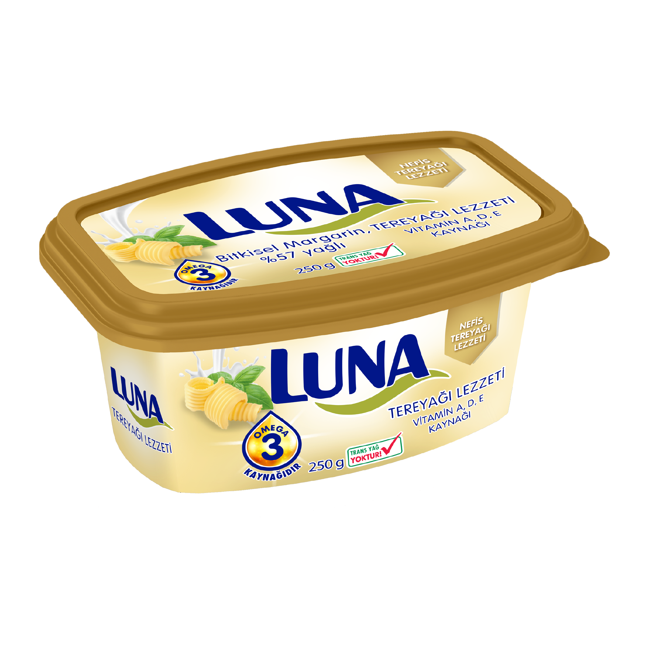 Luna tub with butter taste 250g