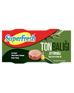 SUPERFRESH ZEYTİNYAĞLI TON BALIĞI (2X140GR)