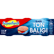 SUPERFRESH AYÇİÇEK YAĞLI TON BALIĞI (3X75 GR)