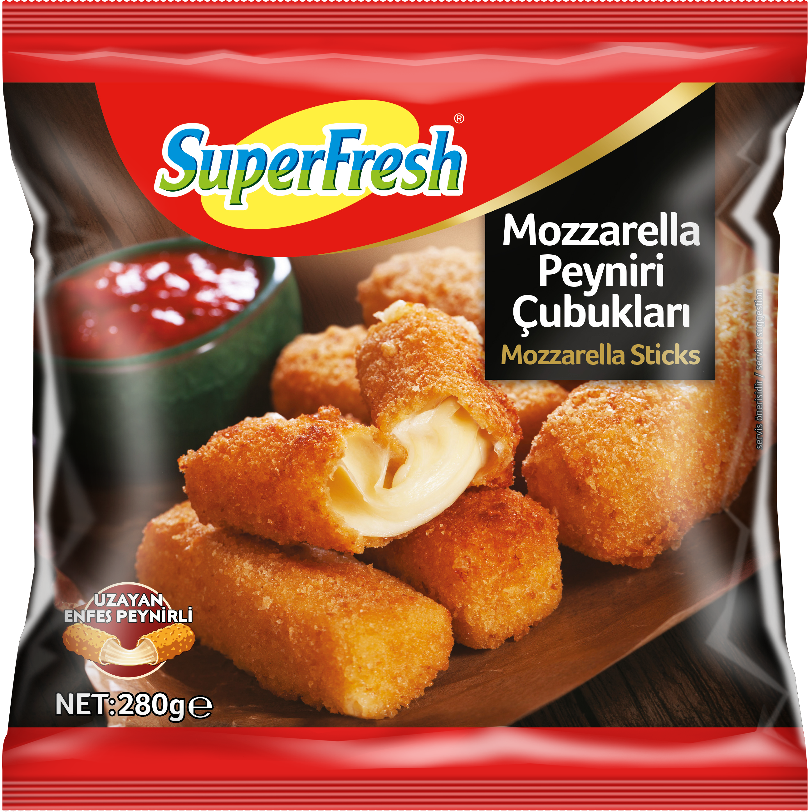 SUPERFRESH MOZZARELLA PEYNİRİ ÇUBUKLARI