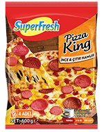 SUPERFRESH PİZZA KİNG CHEDDAR PEYNİRLİ İNCE HAMUR
