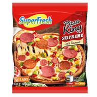 SUPERFRESH PİZZA KİNG SUPREME İNCE HAMUR