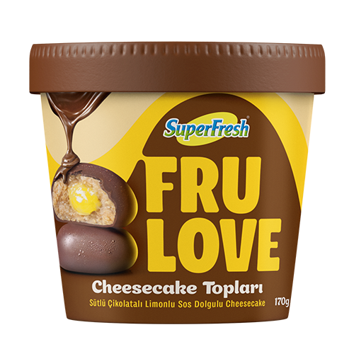 SUPERFRESH FRULOVE LİMONLU CHEESECAKE TOPLARI
