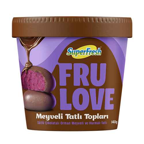 SUPERFRESH FRULOVE ORMAN MEYVELİ TATLI TOPLARI