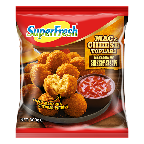 SUPERFRESH MAC & CHEESE TOPLARI