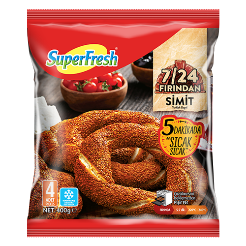 SUPERFRESH 7/24 FIRINDAN SİMİT 4’LÜ