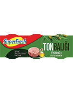 SUPERFRESH ZEYTİNYAĞLI TON BALIĞI (3X75 GR)
