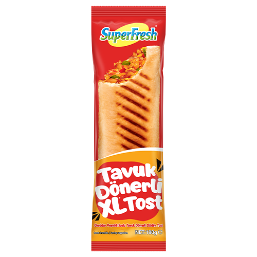 SUPERFRESH TAVUK DÖNERLİ DÜRÜM TOST 