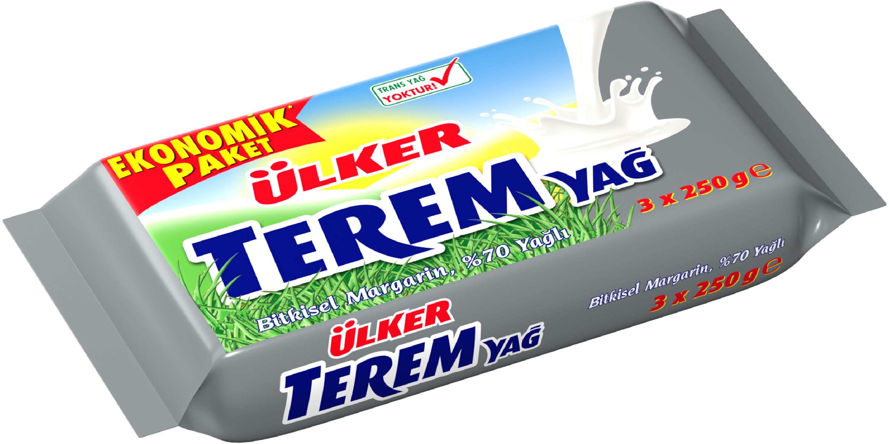 Teremyağ regular brick 250g X 3 (economic size)
